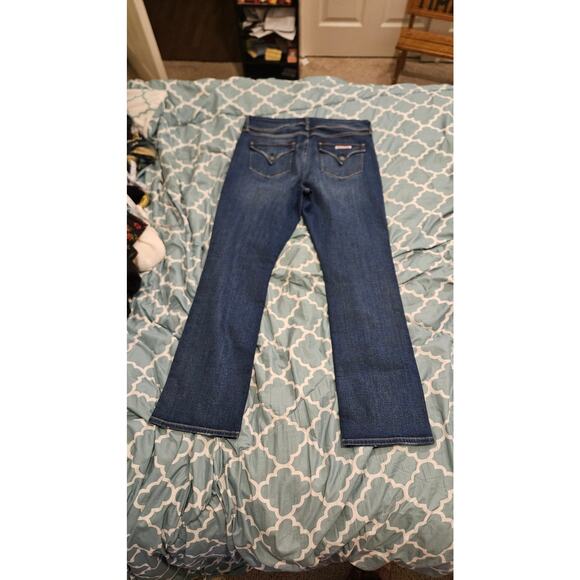Hudson Size 33 Dark Blue Beth Baby Boot Jeans - Picture 12 of 12